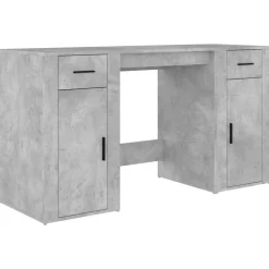 Bureau met kast bewerkt hout>vidaXL Discount