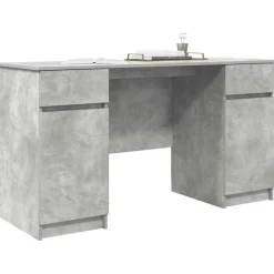 Bureau met lade 140 x 49 x 76 cm Bewerkt hout><noscript><img width=