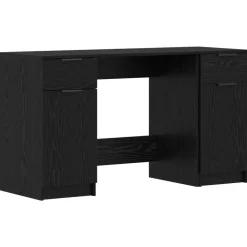 Bureau met lade 133 x 50 x 75 cm Bewerkt hout>vidaXL