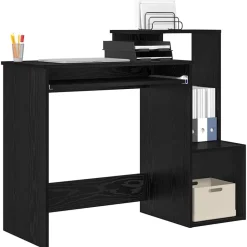 Bureau met lade 106 x 41 x 88.5 cm Bewerkt hout><noscript><img width=