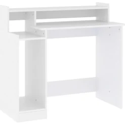Bureau met LED-verlichting 97x45x90 cm bewerkt hout><noscript><img width=