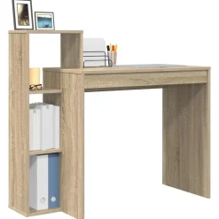 Bureau met plank 100 x 40 x 90 cm Bewerkt hout><noscript><img width=