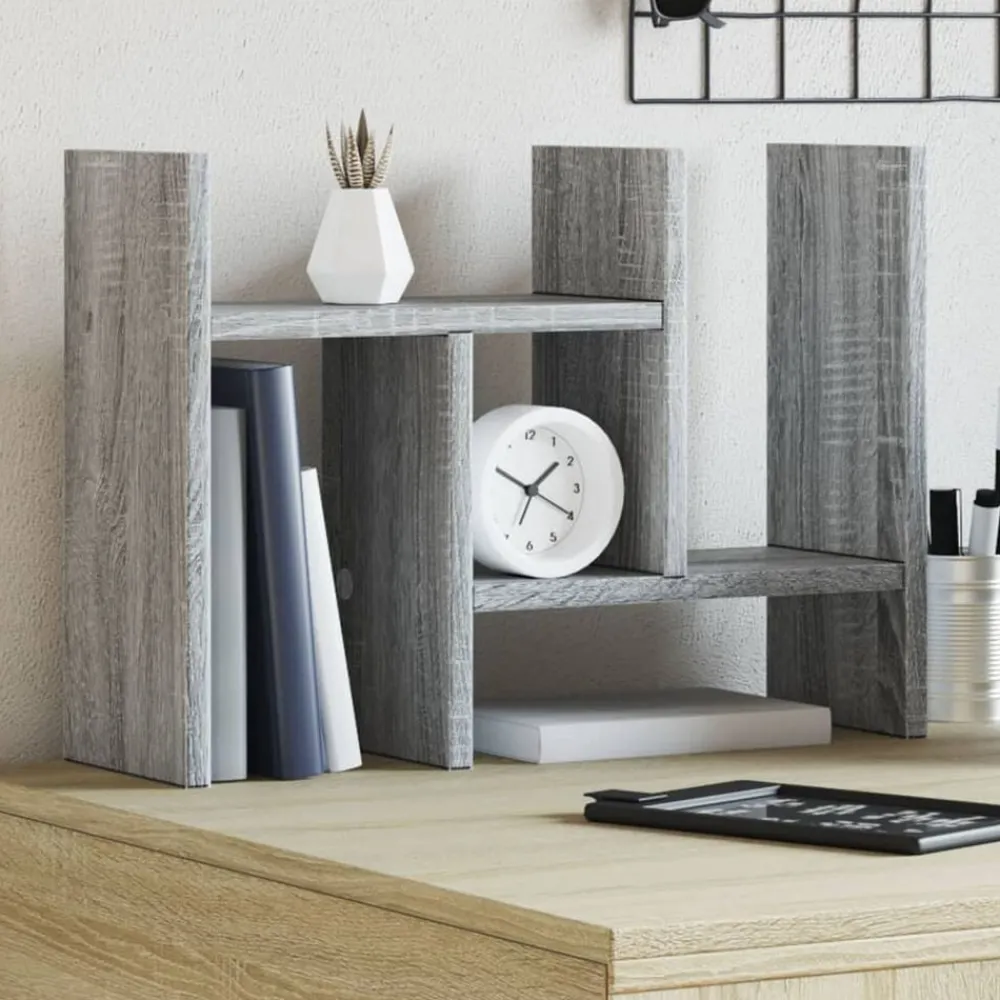 Bureau organiser 34,5x15,5x35,5 cm bewerkt hout>vidaXL