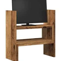 Elektronica*vidaXL Bureau organiser 40x17x41 cm bewerkt hout kleurig Oud hout