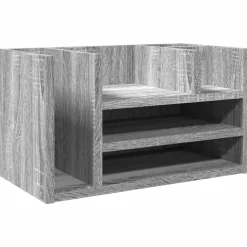 Bureau organiser 44,5x24x25 cm bewerkt hout eiken>vidaXL Best