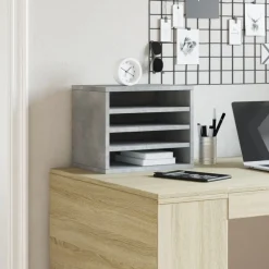 Bureau organiser 36x26x29,5 cm bewerkt hout><noscript><img width=