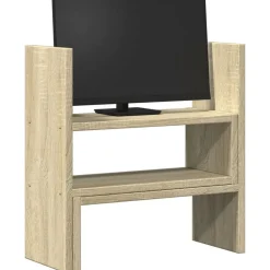 Elektronica*vidaXL Bureau organiser 40x17x41 cm bewerkt hout kleurig Sonoma eiken
