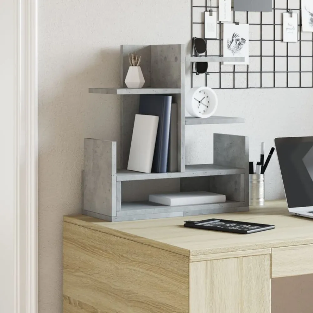 Bureau organiser 49x20x52,5 cm bewerkt hout>vidaXL Outlet