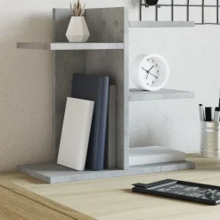 Bureau organiser 42x21,5x42 cm bewerkt hout>vidaXL