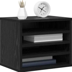 Bureau Organizer 36 x 26 x 29,5 cm Bewerkt hout><noscript><img width=