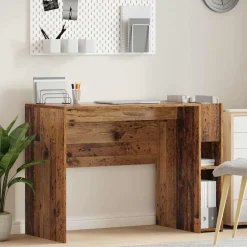 Bureau Oudhout 109 x 50 x 78 cm Bewerkt hout>vidaXL Hot