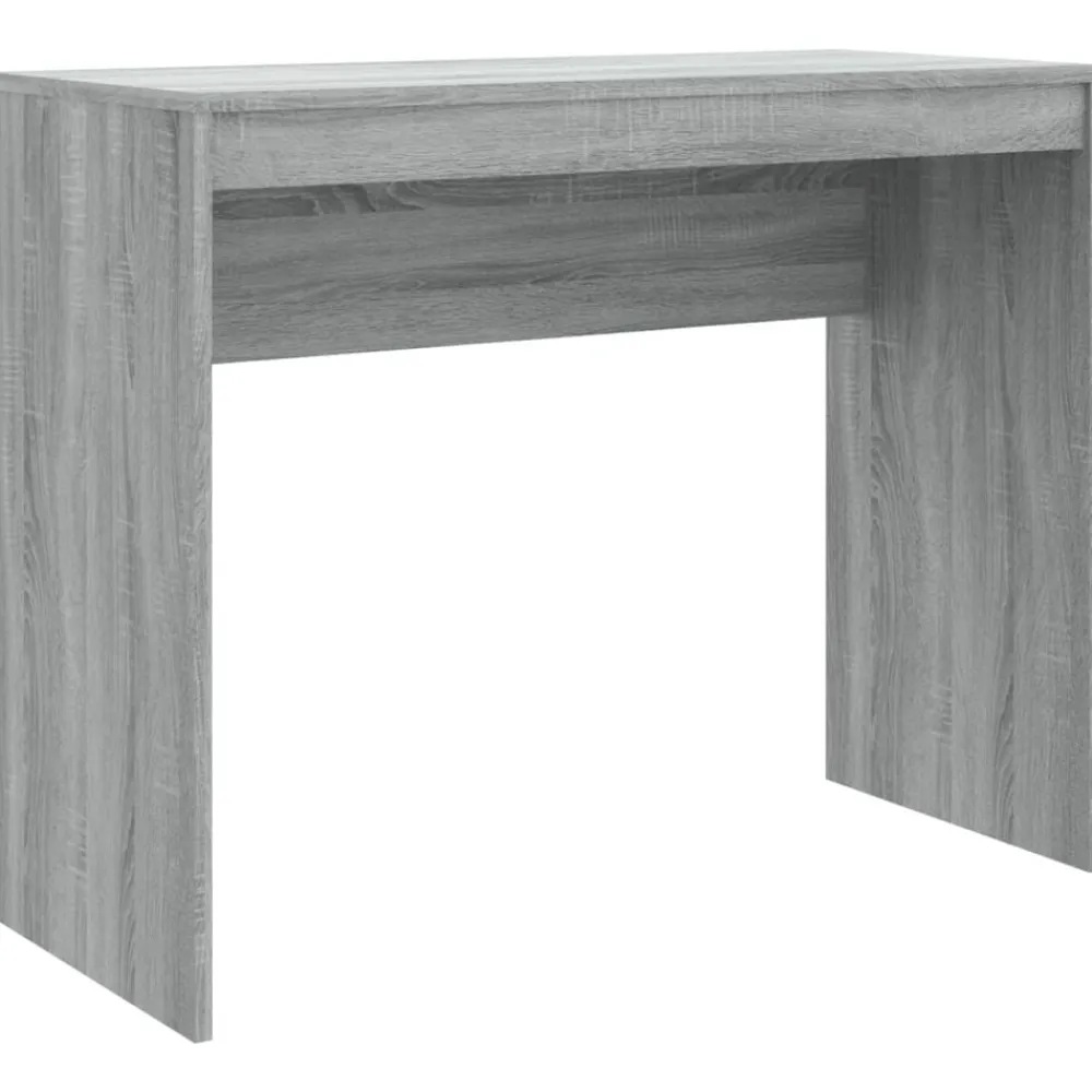 Bureau 90x40x72 cm bewerkt hout eikenkleurig>vidaXL Clearance