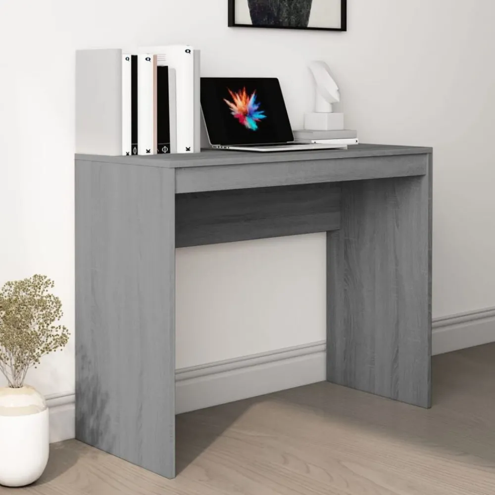 Bureau 90x40x72 cm bewerkt hout eikenkleurig>vidaXL Clearance