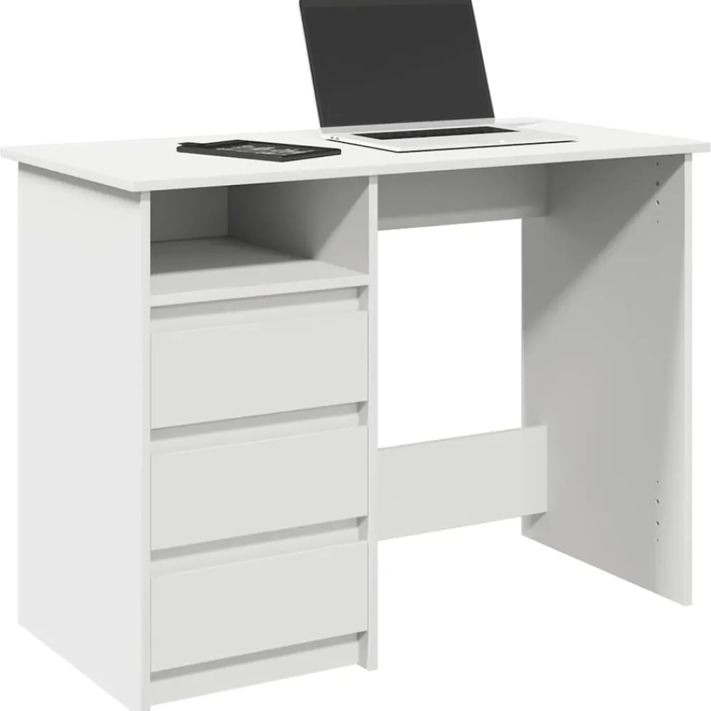 Bureau 102x50x75 cm bewerkt hout>vidaXL