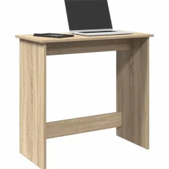 Kantoormeubelen*vidaXL Bureau 80x40x75 cm bewerkt hout kleurig Sonoma eiken