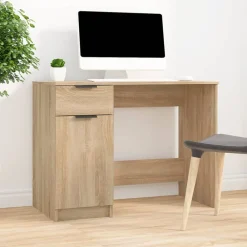 Bureau 100x50x75 cm bewerkt hout kleurig>vidaXL Hot