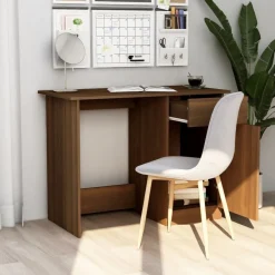 Bureau 100x50x76 cm bewerkt hout><noscript><img width=