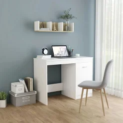 Bureau 100x50x76 cm bewerkt hout>vidaXL New