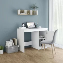 Bureau 100x50x76 cm bewerkt hout><noscript><img width=