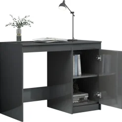 Bureau 100x50x76 cm bewerkt hout><noscript><img width=