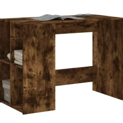 Bureau 102x50x75 cm bewerkt hout kleurig><noscript><img width=