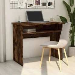 Bureau 90x50x74 cm bewerkt hout kleurig>vidaXL New
