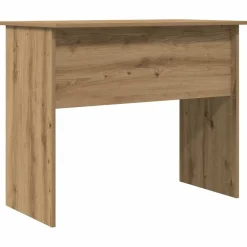 Bureau 90x50x74 cm bewerkt hout artisanaal eikenkleur>vidaXL Outlet