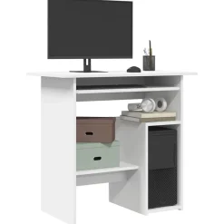Bureau 80x45x74 cm bewerkt hout>vidaXL New