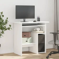 Bureau 80x45x74 cm bewerkt hout><noscript><img width=