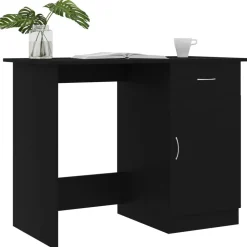 Bureau 100x50x76 cm bewerkt hout><noscript><img width=