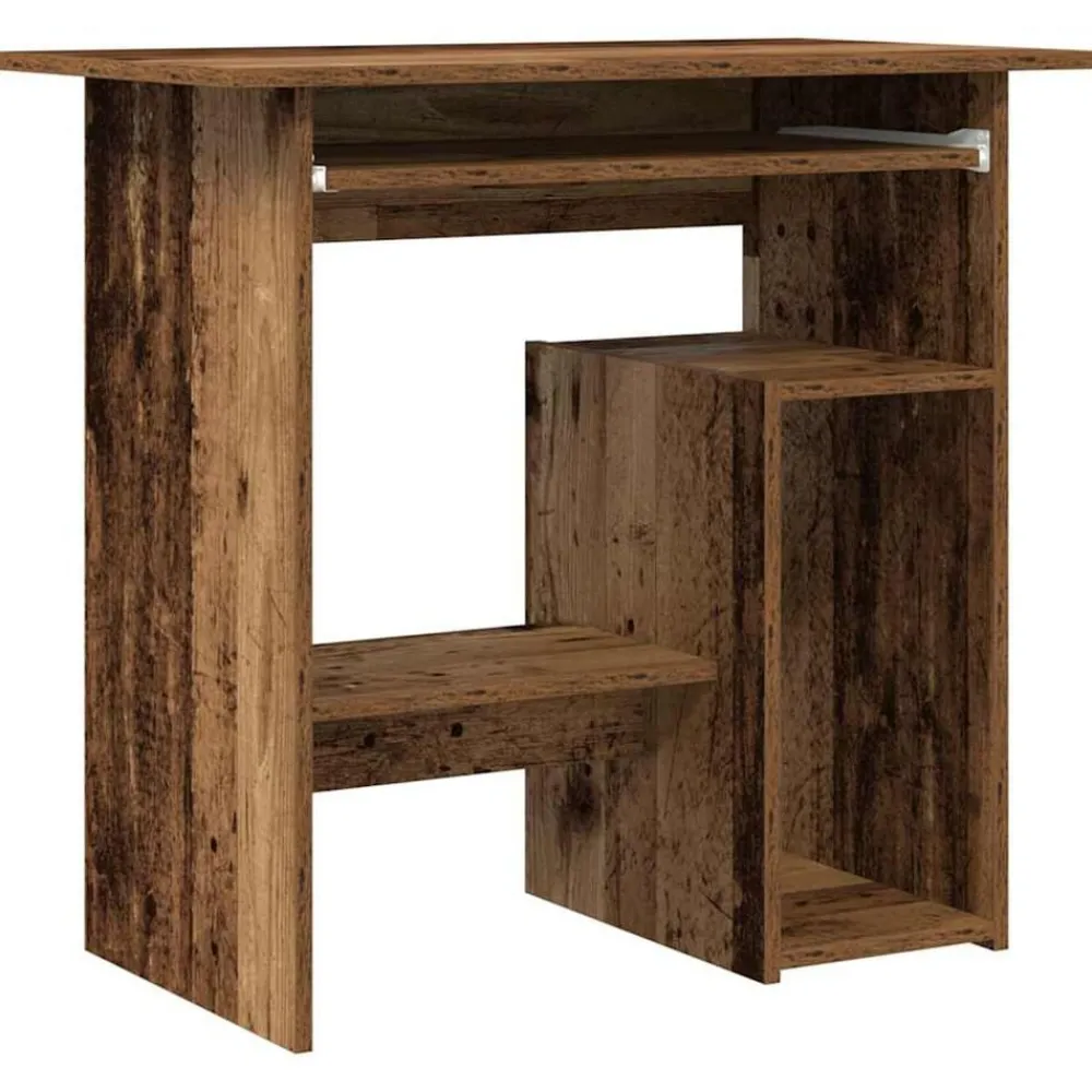 Bureau 80x45x74 cm bewerkt hout kleurig>vidaXL Sale