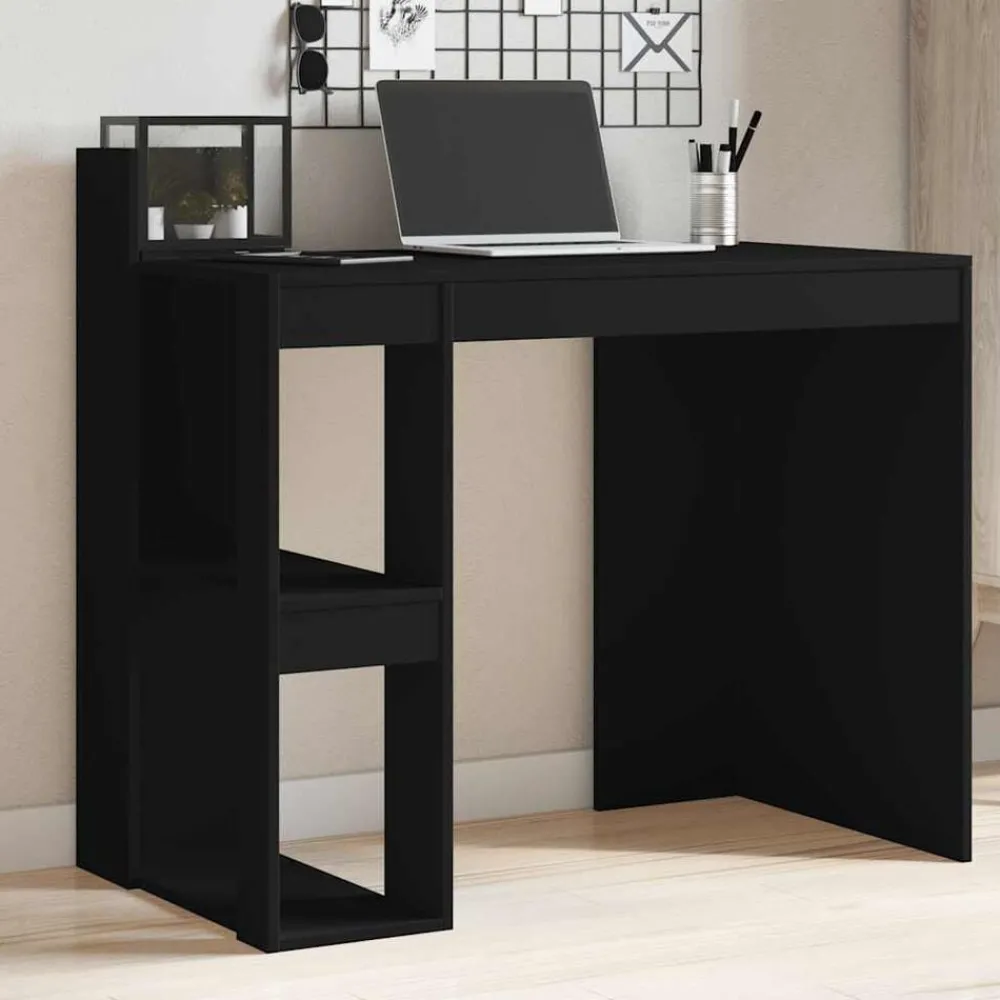 Bureau 103,5x56,5x94 cm bewerkt hout>vidaXL New