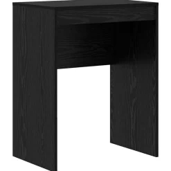Kantoormeubelen*vidaXL Bureau 60 x 40 x 76 cm Zwart eiken