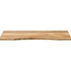 Bureaublad met ronding 110x50x2,5 cm massief ruw mangohout><noscript><img width=