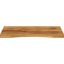 Bureaublad met ronding 90x60x2,5 cm massief ruw mangohout><noscript><img width=