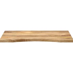 Bureaublad met ronding 90x60x2,5 cm massief ruw mangohout><noscript><img width=