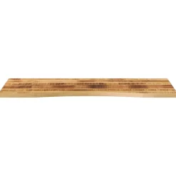 Bureaublad met ronding 120x60x2,5 cm massief ruw mangohout><noscript><img width=