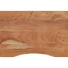 Tafelaccessoires*vidaXL Bureaublad rechthoekig 90x60x2,5 cm massief acaciahout