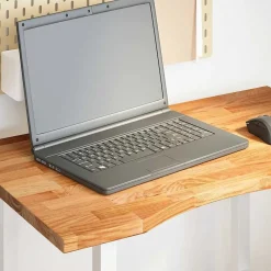 Bureaublad rechthoekig 80x50x2,5cm massief eikenhout>vidaXL
