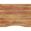 Bureaublad rechthoekig 100x80x2,5 cm massief acaciahout>vidaXL Sale