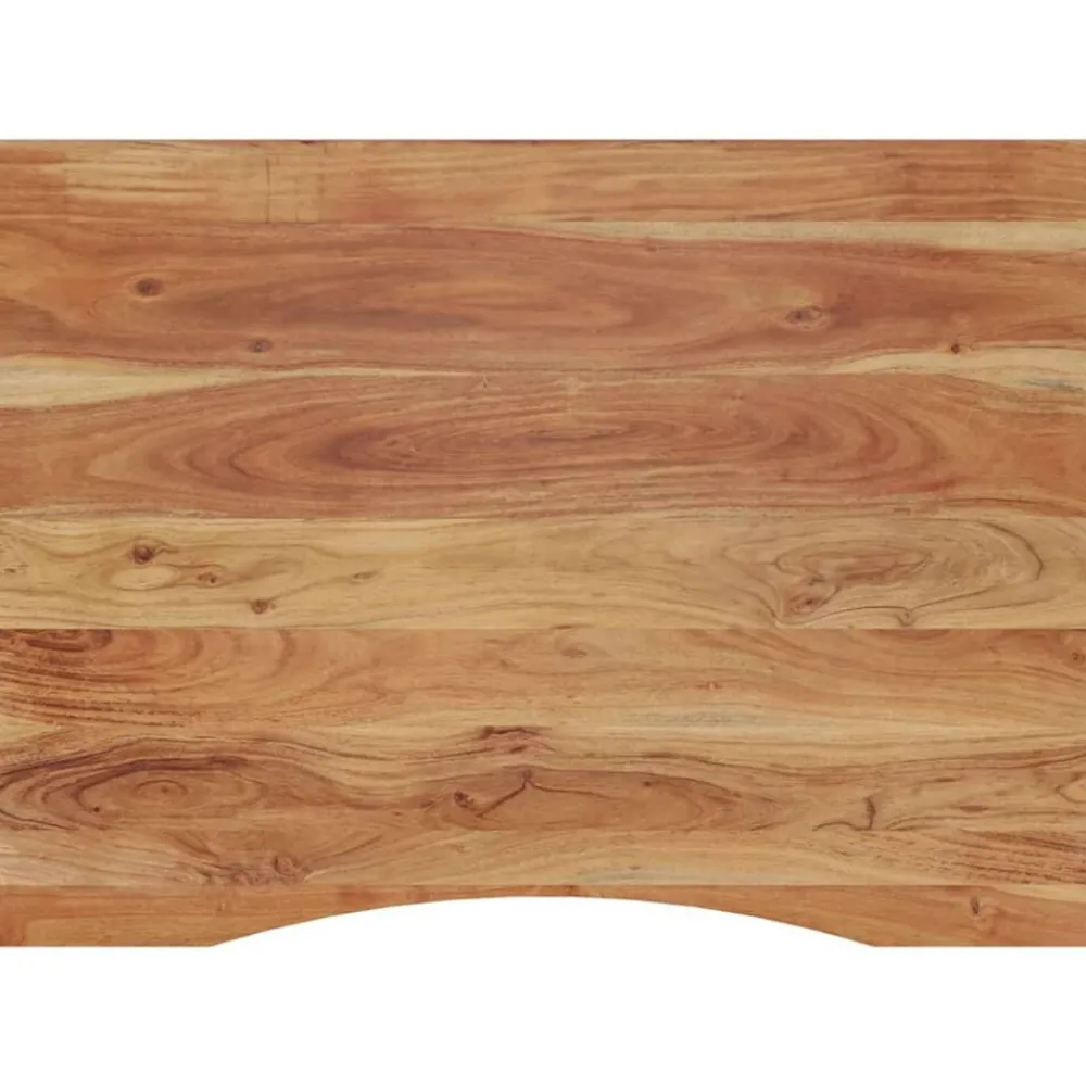 Bureaublad rechthoekig 100x80x2,5 cm massief acaciahout>vidaXL Sale