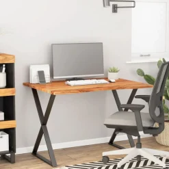 Bureaublad rechthoekig 100x80x2,5 cm massief acaciahout>vidaXL Sale