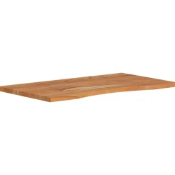Tafelaccessoires*vidaXL Bureaublad rechthoekig 80x50x2,5 cm massief acaciahout