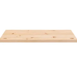 Accessoires Voor Kantoormeubilair*vidaXL Bureaublad 80x40x2,5 cm massief grenenhout Naturel