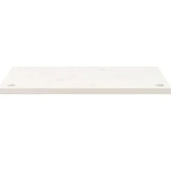 Accessoires Voor Kantoormeubilair*vidaXL Bureaublad 80x40x2,5 cm massief grenenhout Wit