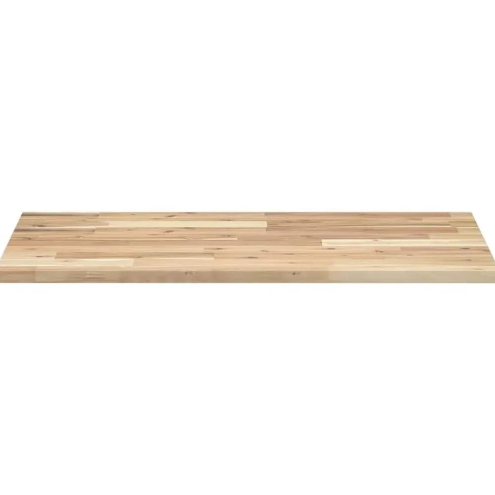 Bureaublad 80x50x2 cm onbehandeld massief acaciahout>vidaXL Sale
