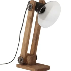 Verlichting*vidaXL Bureaulamp 25 W E27 23x13x52 cm Zwart