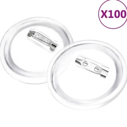 Buttons met spelden 100 st 58 mm acryl>vidaXL Sale