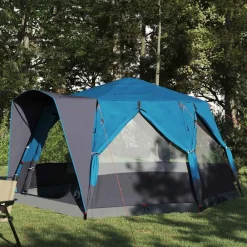 Cabine Tent 5-Persoon met dak en Grijs 333 x 317 x 194 cm>vidaXL Outlet