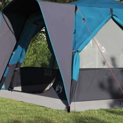 Cabine Tent 5-Persoon met dak en Grijs 333 x 317 x 194 cm><noscript><img width=